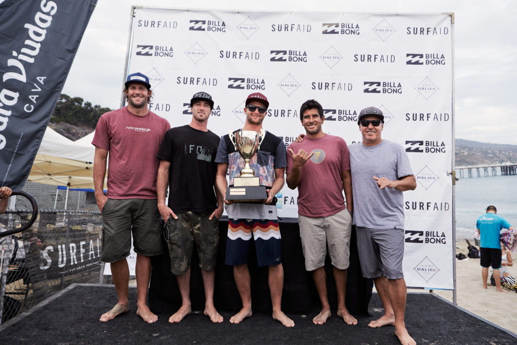 Billabong SurfAid Cup winners
