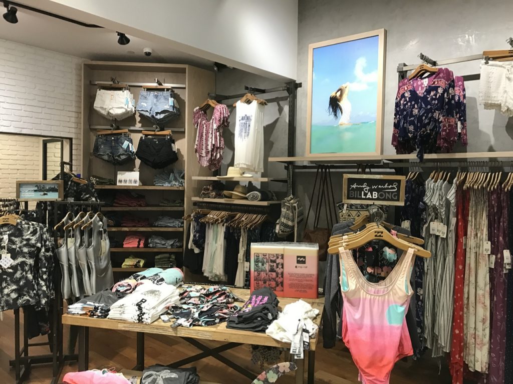 Billabong retail has been a bright spot in the Americas region - File photo by SES