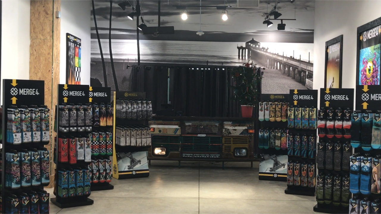 Merge4 Socks Flagship Store Opens In Santa Barbara Shop