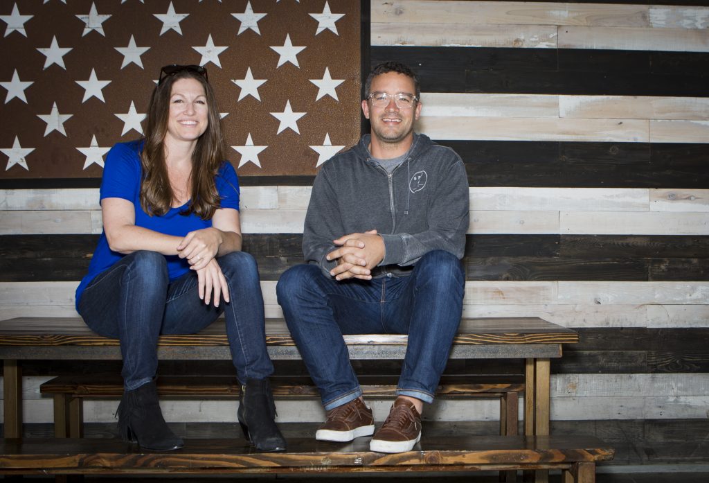 SPY Marketing Director Bonnie Chevalier and VP of Sales Charlie Ninegar. Photo courtesy of SPY.