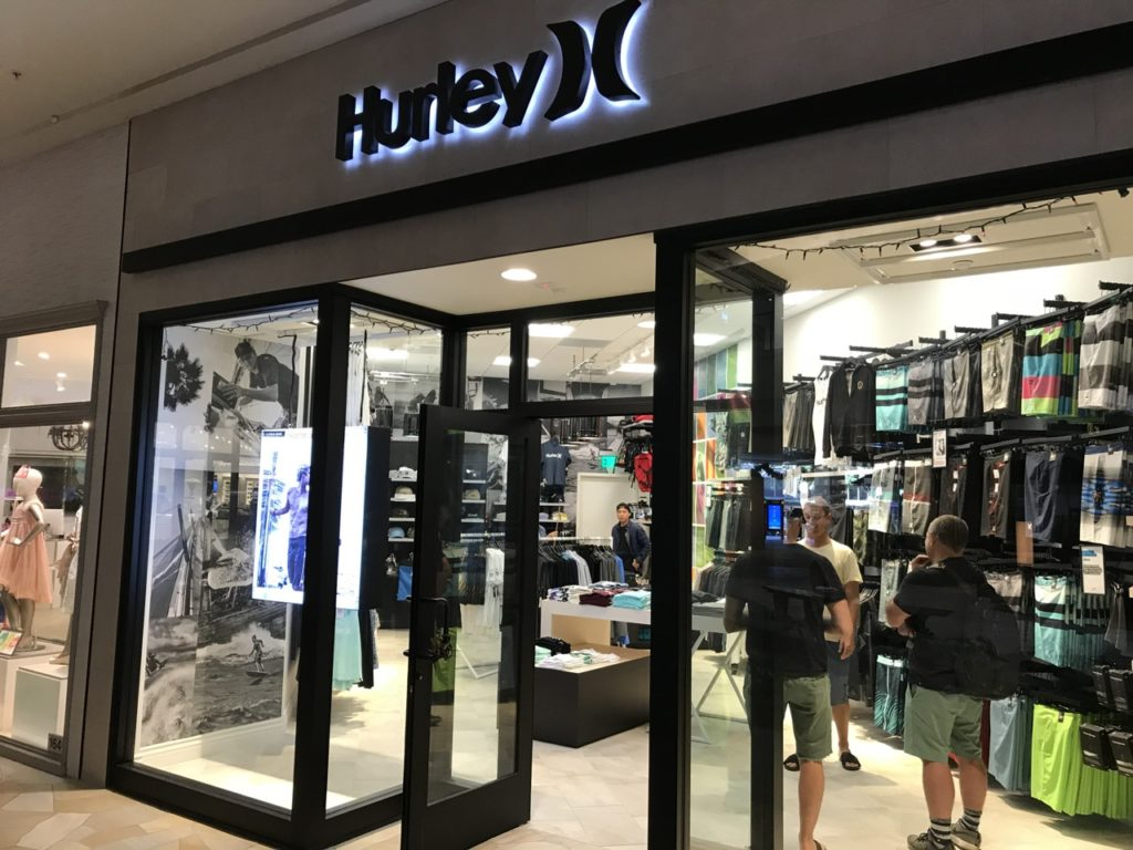 The store is in the International Marketplace
