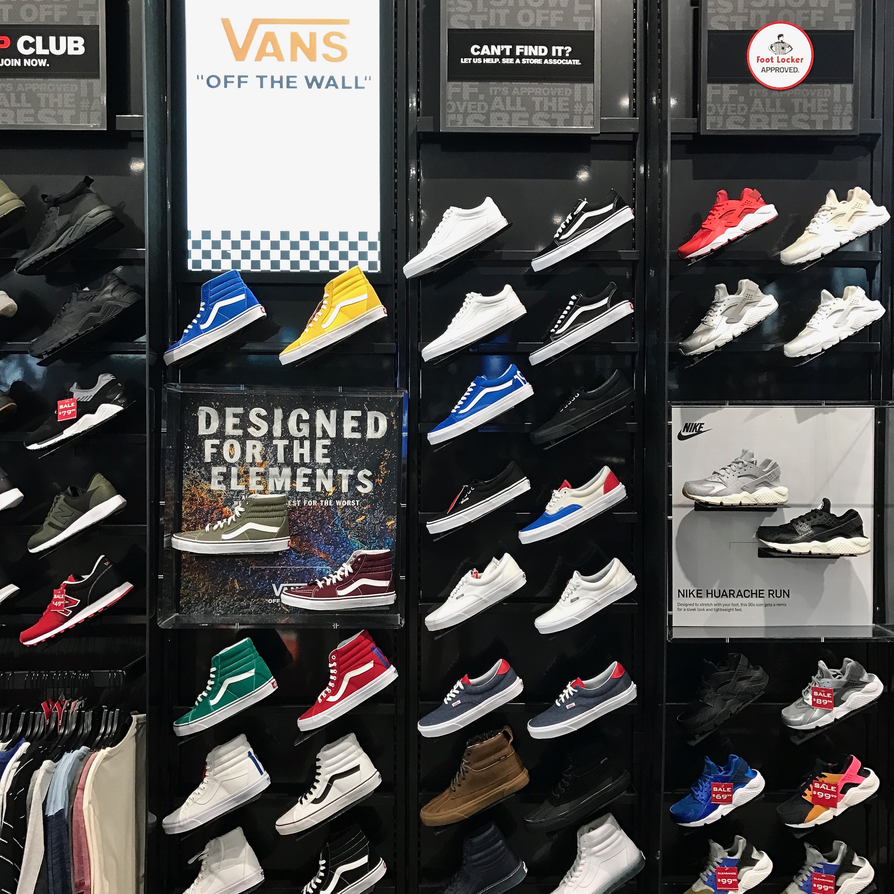 vans foot locker