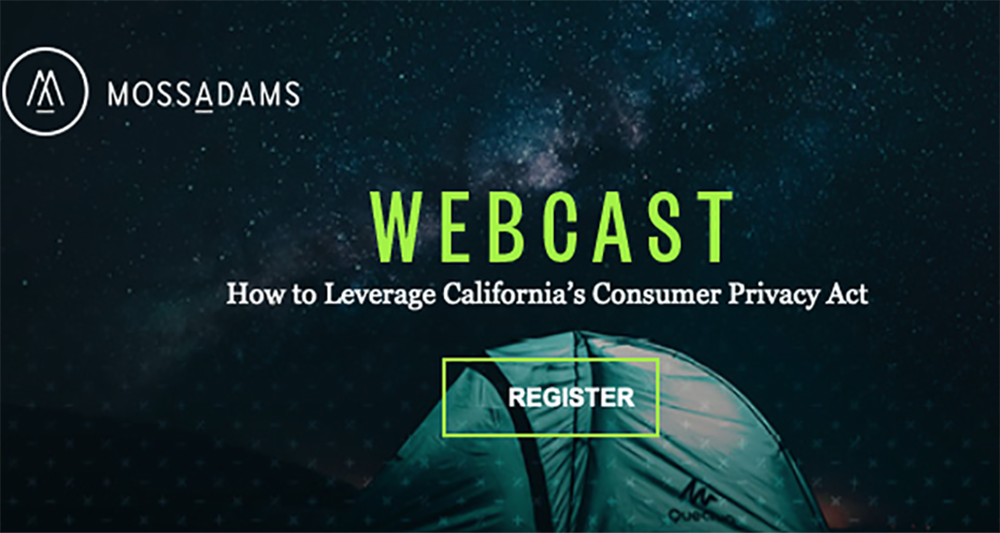 Moss Adams Webcast: Stay Ahead in the Era of Privacy Compliance