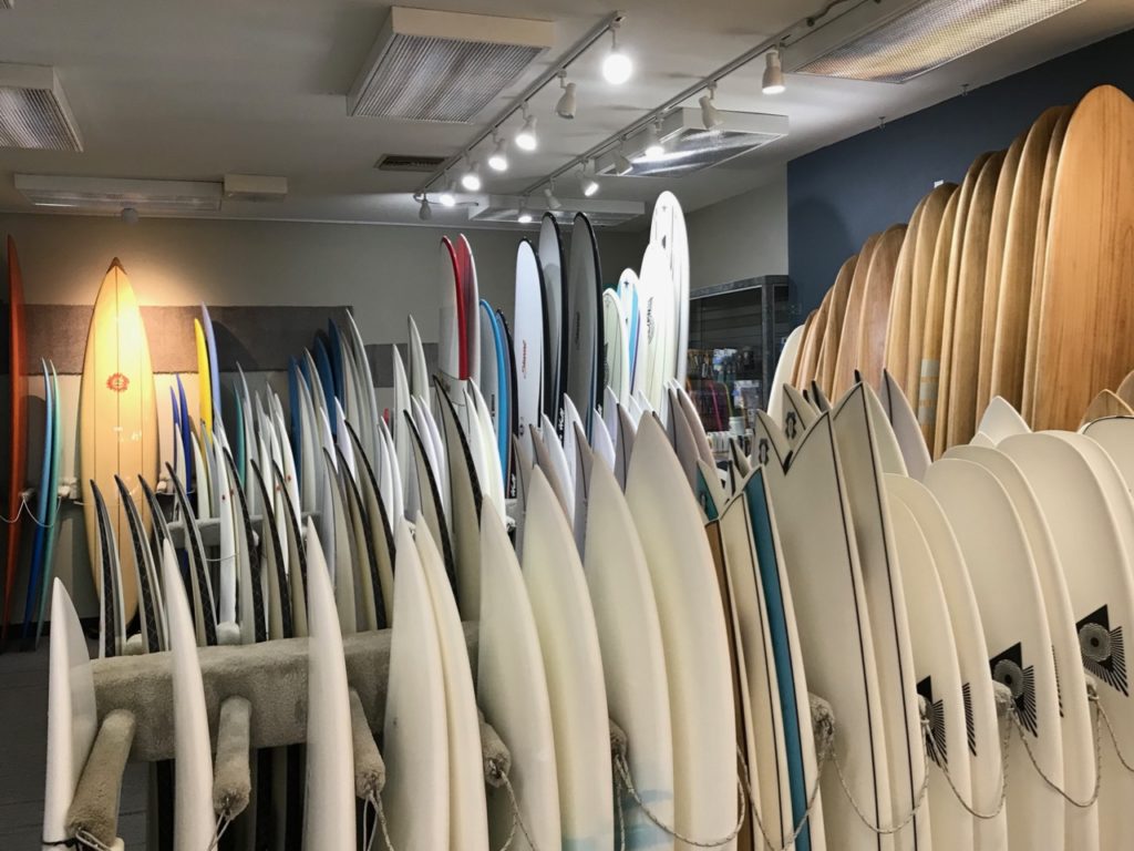 surfboards
